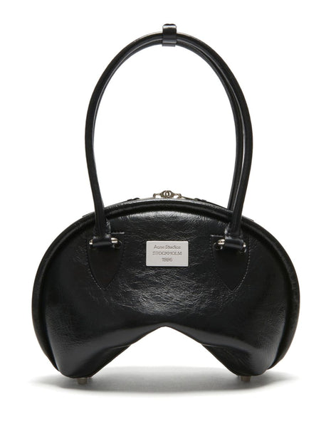 Acne Studios Bowlina Mini Shoulder Bag In Black
