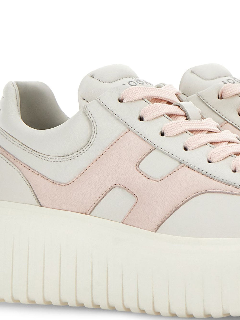 HOGAN PRE H-stripes Sneakers Pink