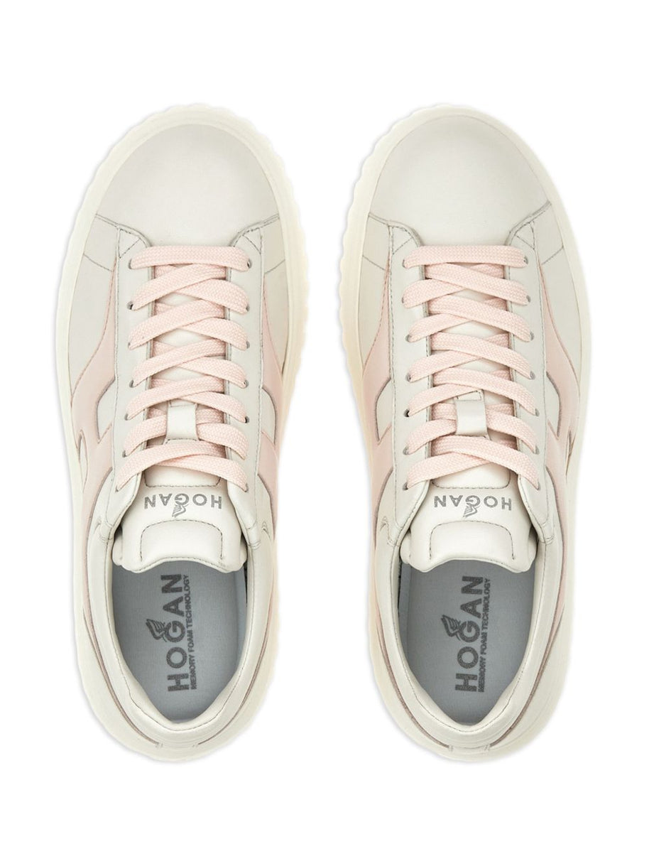 HOGAN PRE H-stripes Sneakers Pink