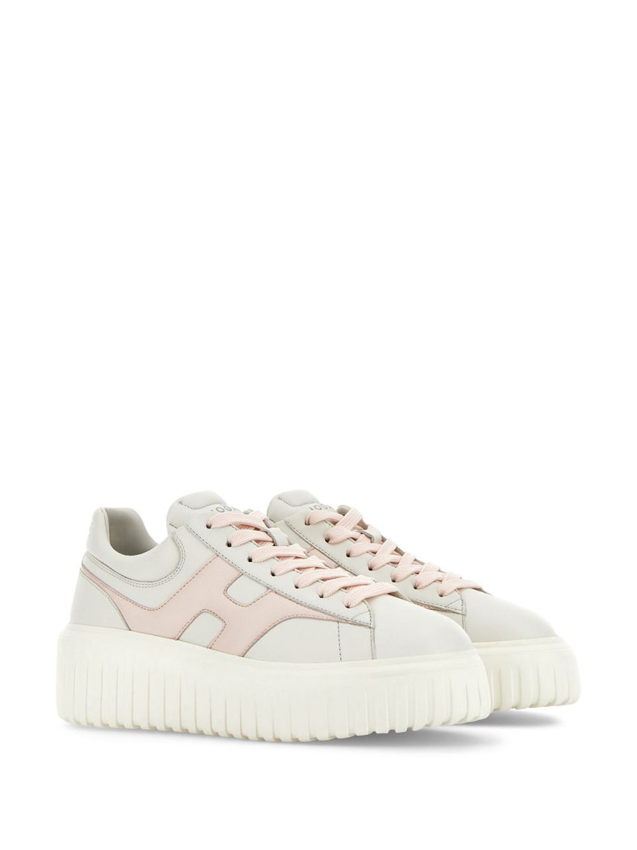 HOGAN PRE H-stripes Sneakers Pink