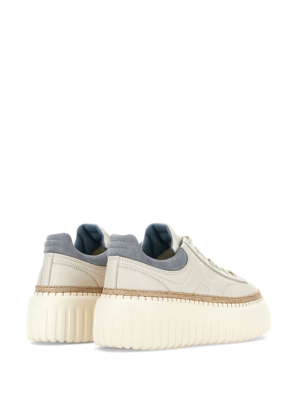 HOGAN PRE H-stripes Sneakers Cream