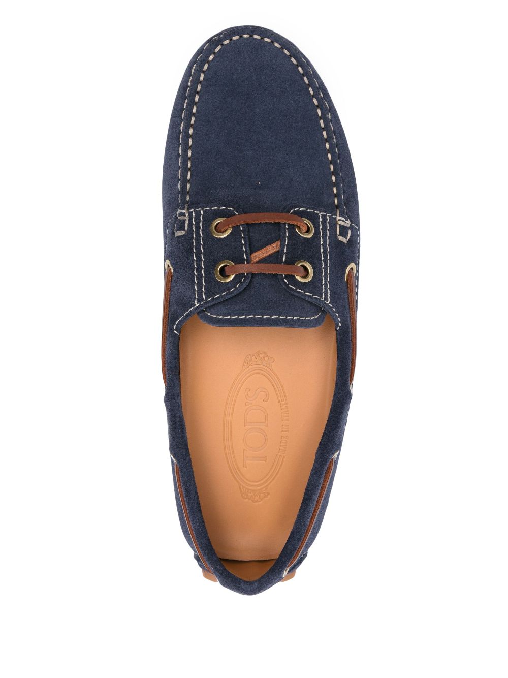 Tod's Boat Gommino Bubble Loafers Blue