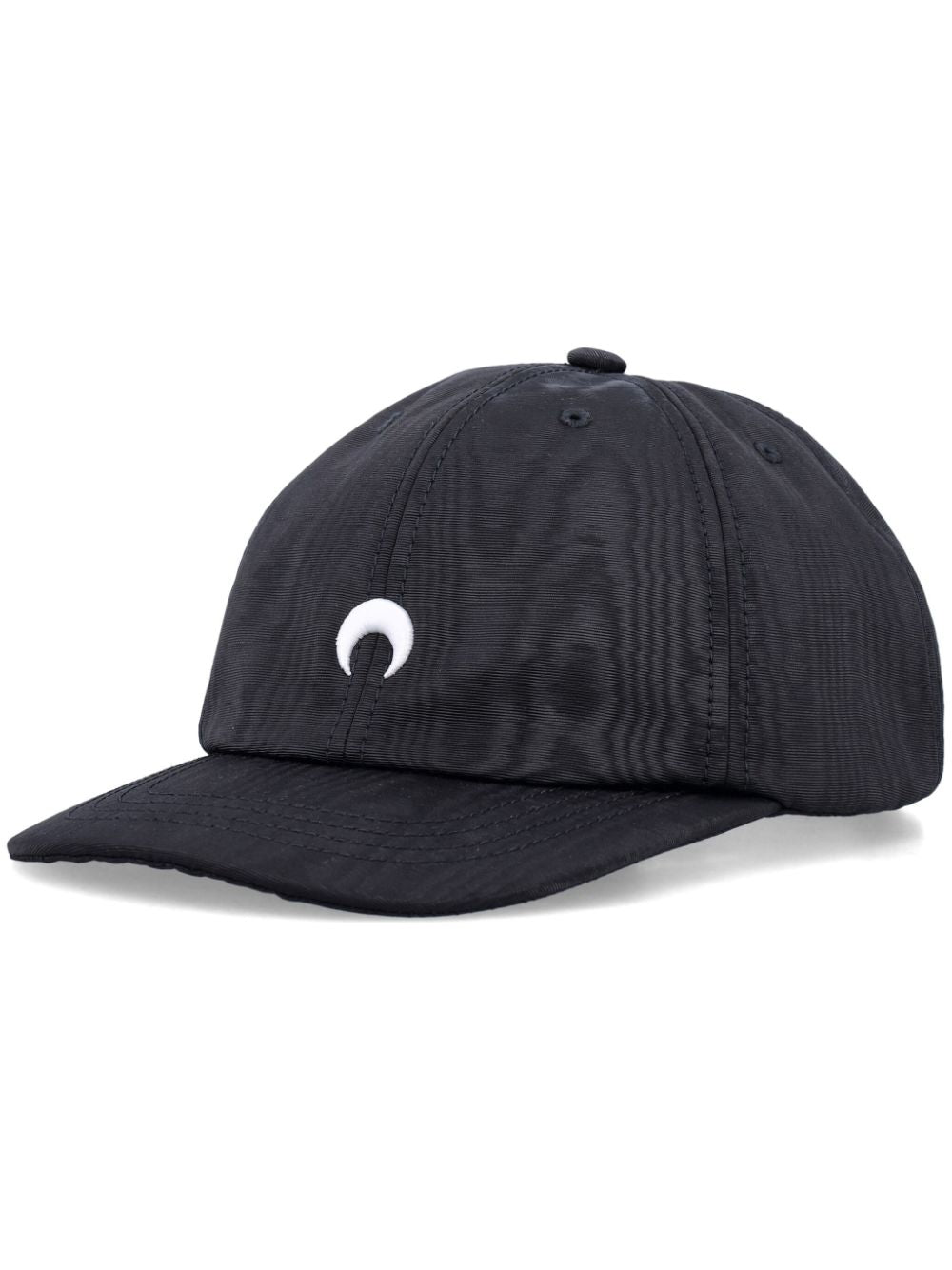 MARINE SERRE Black Baseball Cap