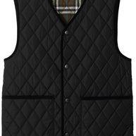 Burberry Black Diamond Quilted Vest