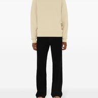 Burberry Beige Check Patch Sweatshirt