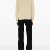 Burberry Beige Check Patch Sweatshirt