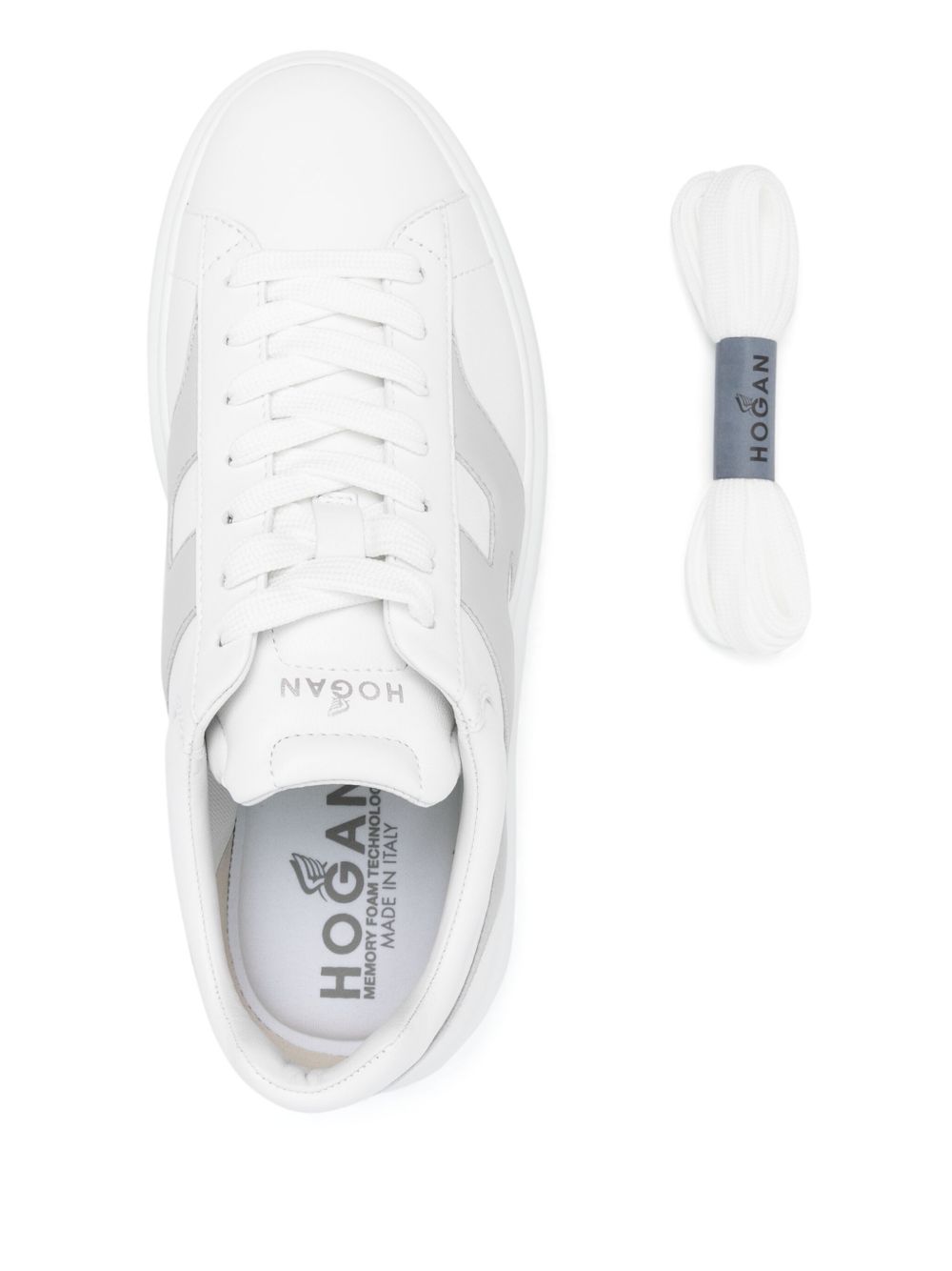 HOGAN PRE H-stripes Sneakers White