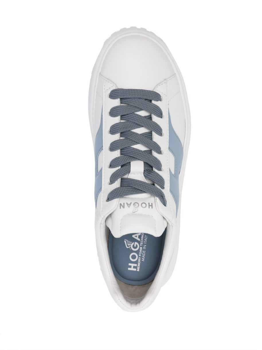 Hogan Pre Hogan H-Stripes Leather Sneakers