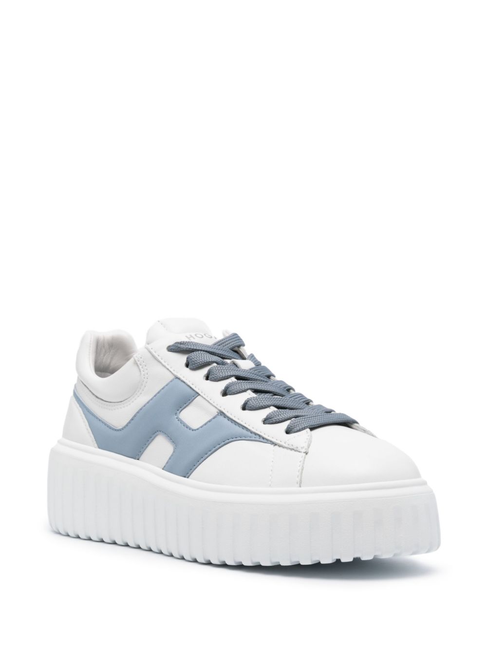 Hogan Pre Hogan H-Stripes Leather Sneakers