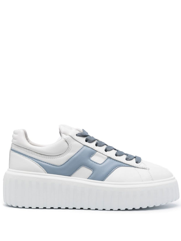 Hogan Pre Hogan H-Stripes Leather Sneakers