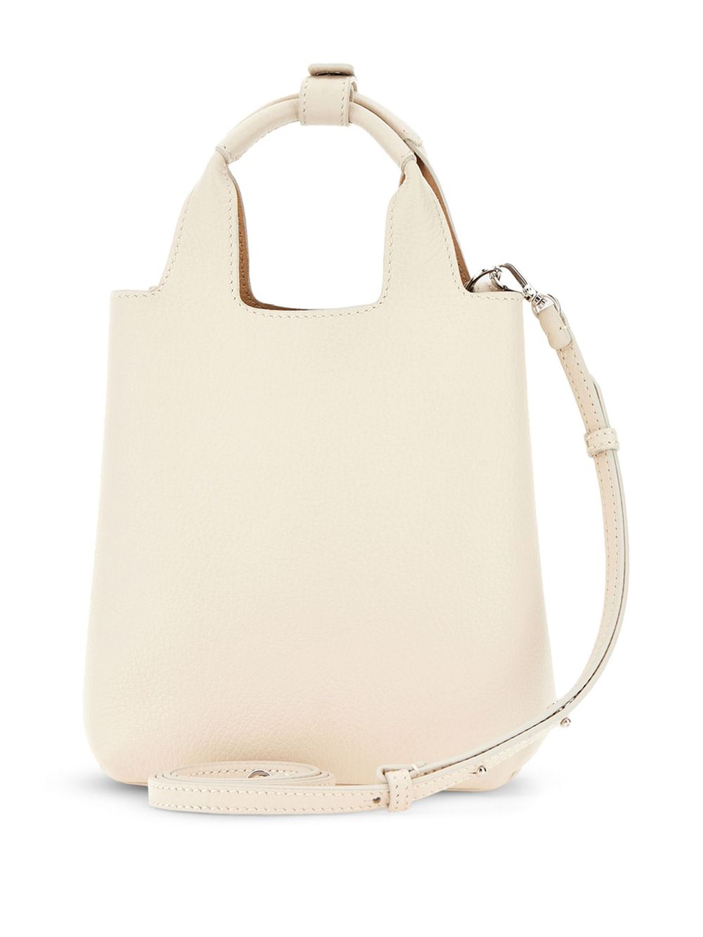 HOGAN PRE Ivory Mini H-Bag With Shoulder Strap