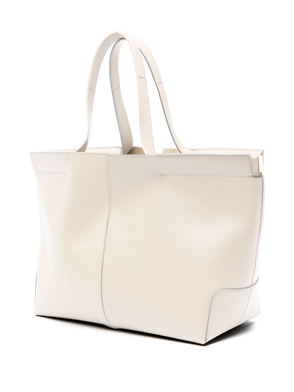 Tod's White Tod's Di Bag Folio Tote Bag