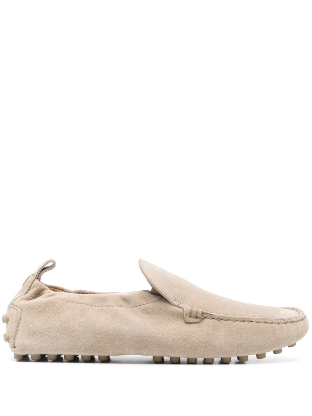 Tod's Gommino Driving Loafers Beige