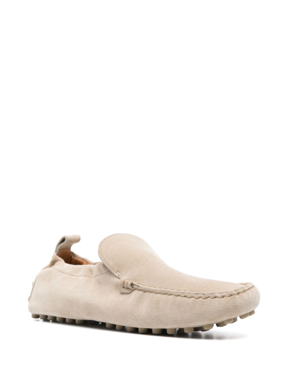 Tod's Gommino Driving Loafers Beige