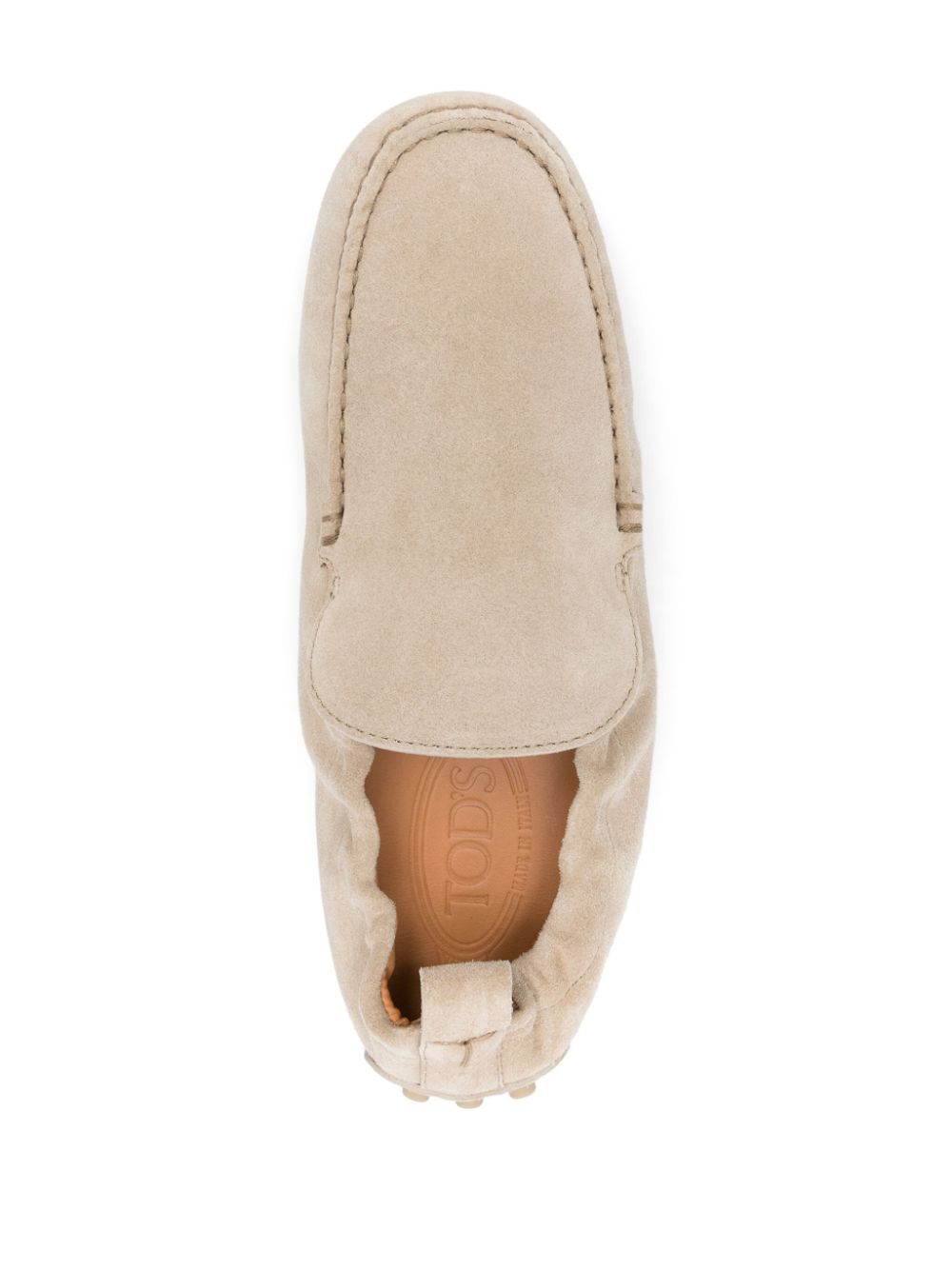 Tod's Gommino Driving Loafers Beige