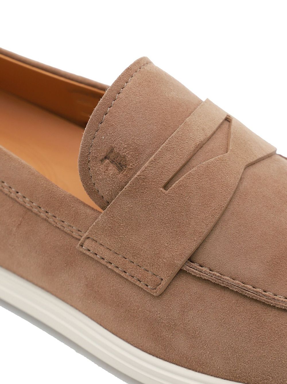 Tod's Suede Loafers Brown