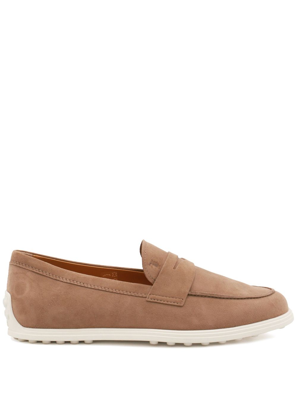 Tod's Suede Loafers Brown