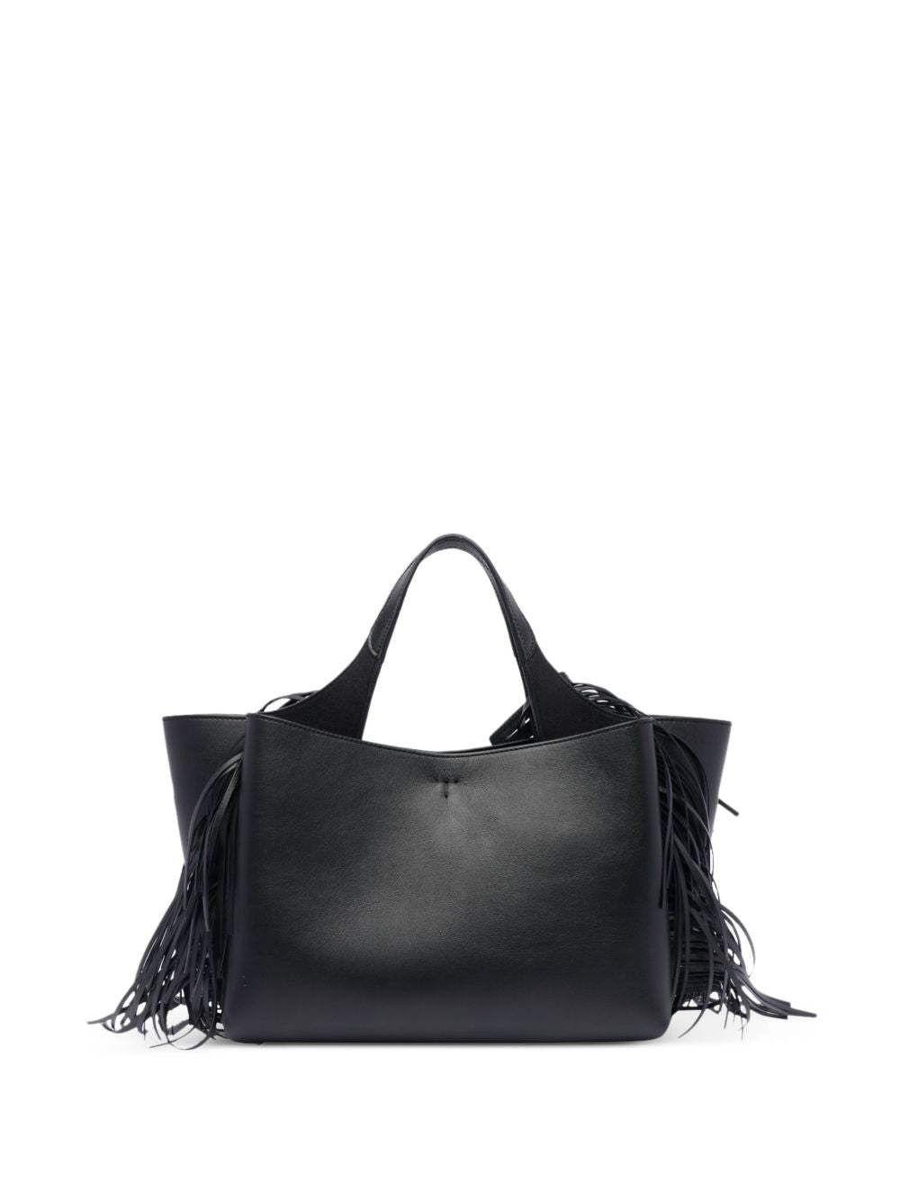 Tod's Mini Bag With Fringe Detail Black