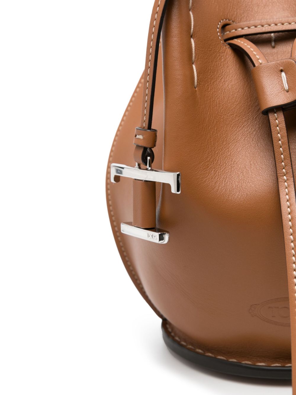 Tod's Buz Mini Bucket Bag Brown