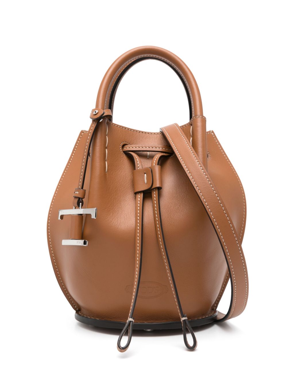 Tod's Buz Mini Bucket Bag Brown