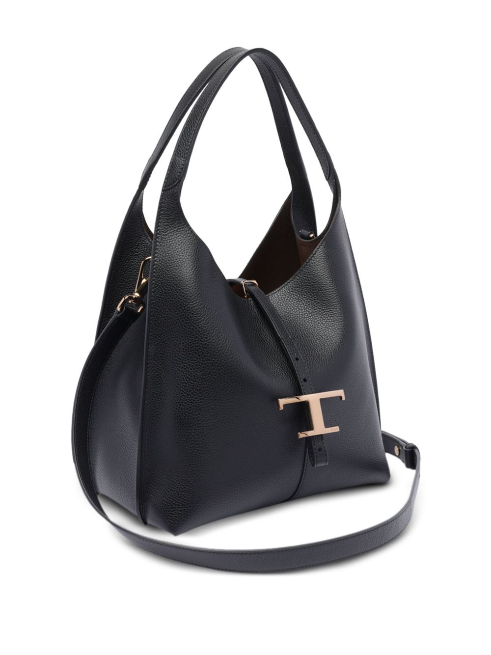 Tod's Small T-timeless Shoulder Bag Black