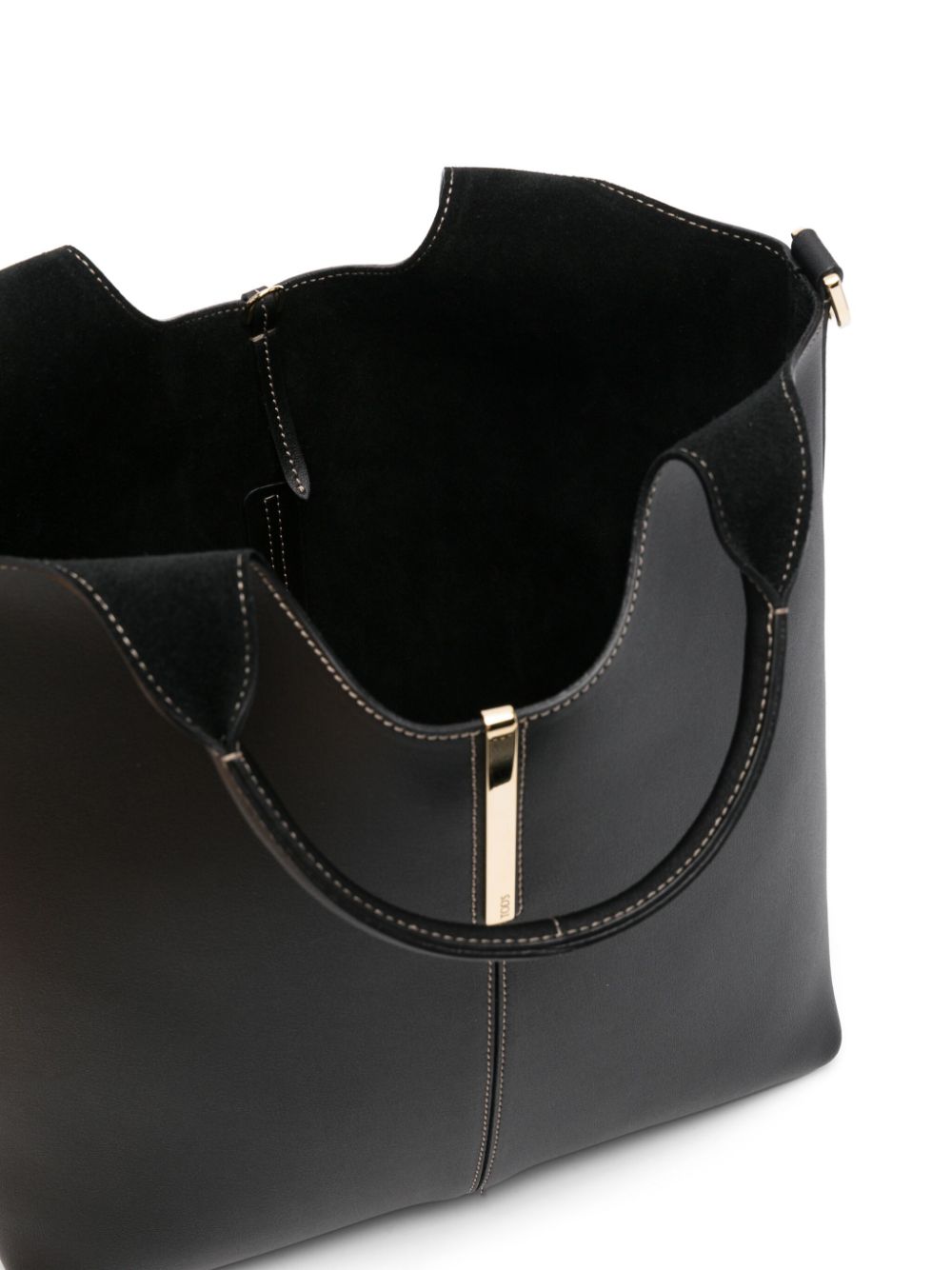 Tod's Small Shopping Bag In Black
