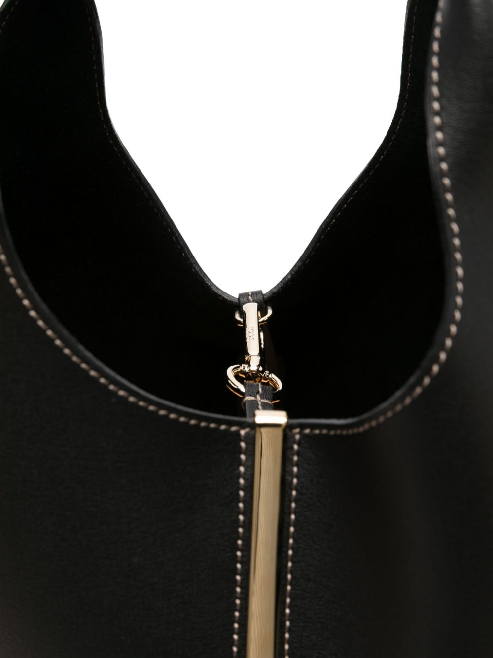Tod's Small Shopping Bag In Black