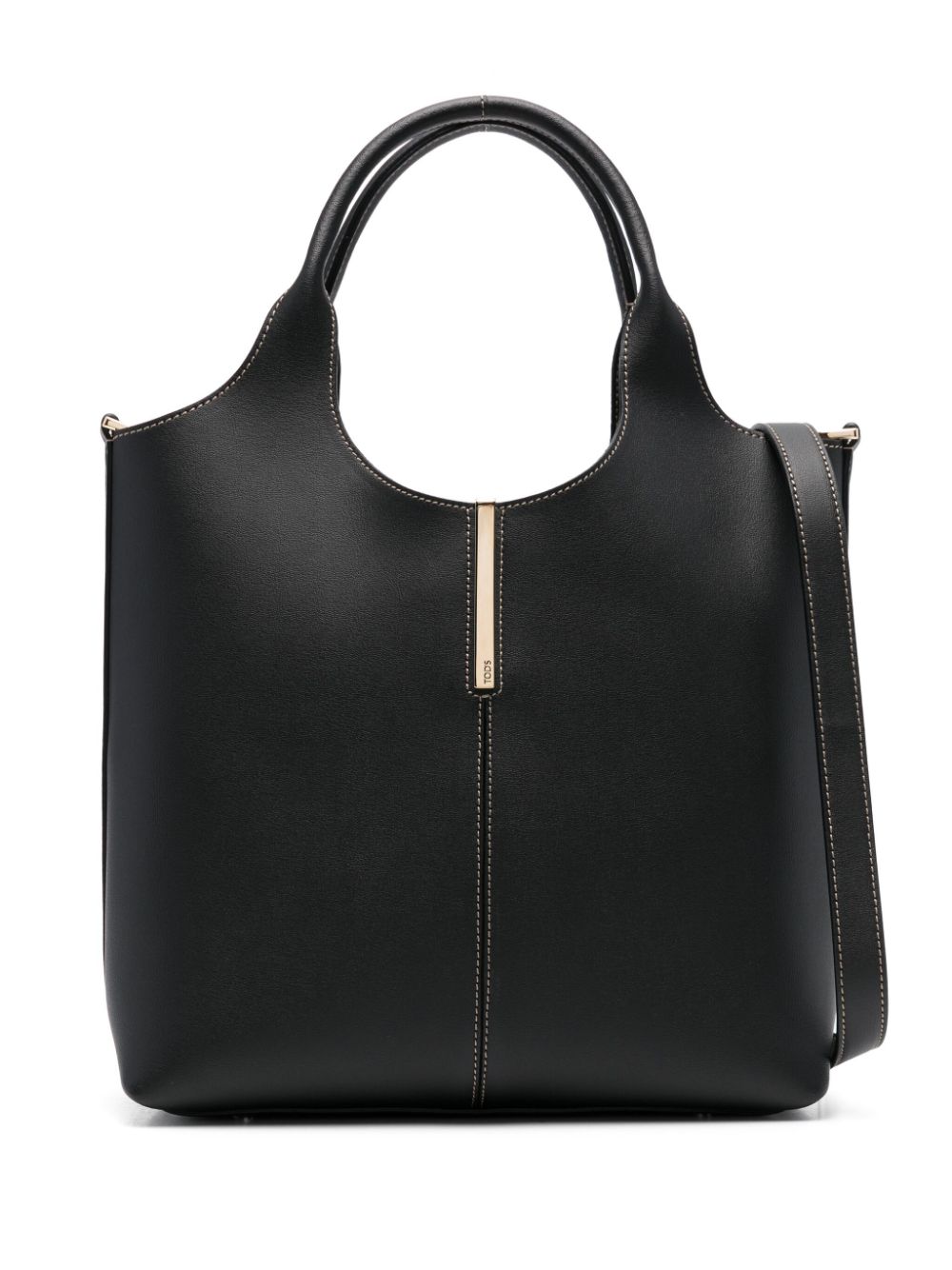 Tod's Small Shopping Bag In Black