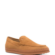 Tod's Suede Slip-on Loafers In Brown