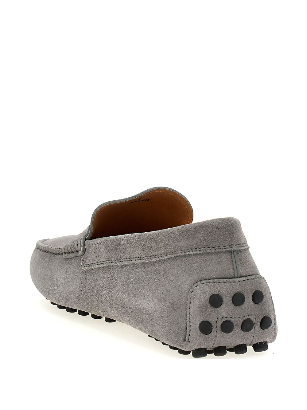 Tod's Suede Gommino Driving Shoes Grey