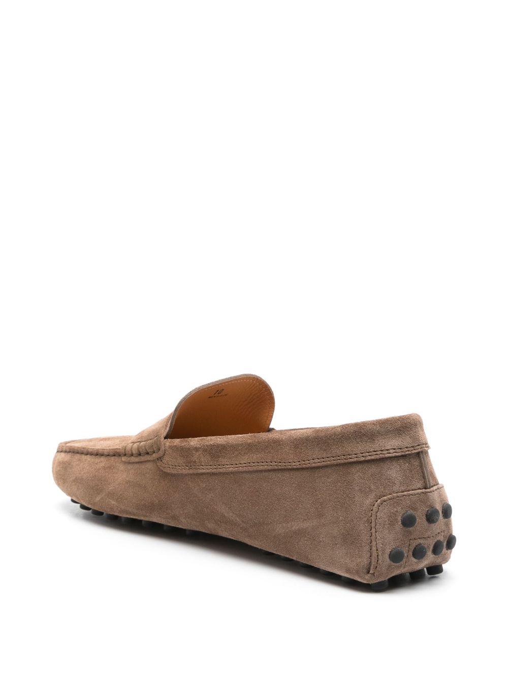 Tod's Gommino Suede Loafers Brown