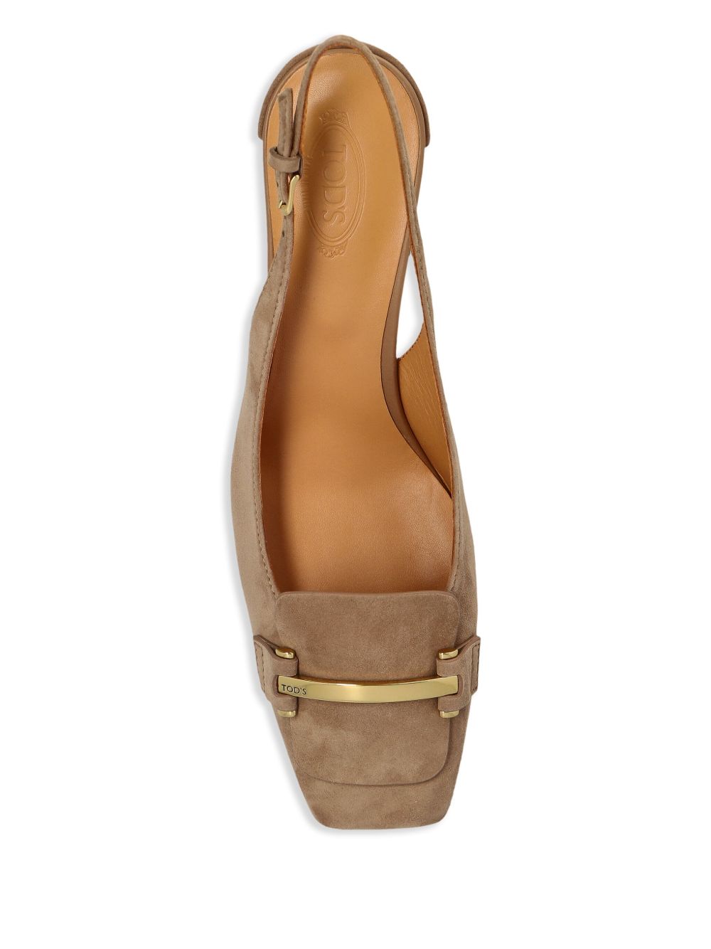 Tod's Suede Slingback Pumps