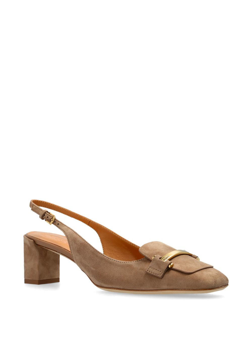 Tod's Suede Slingback Pumps