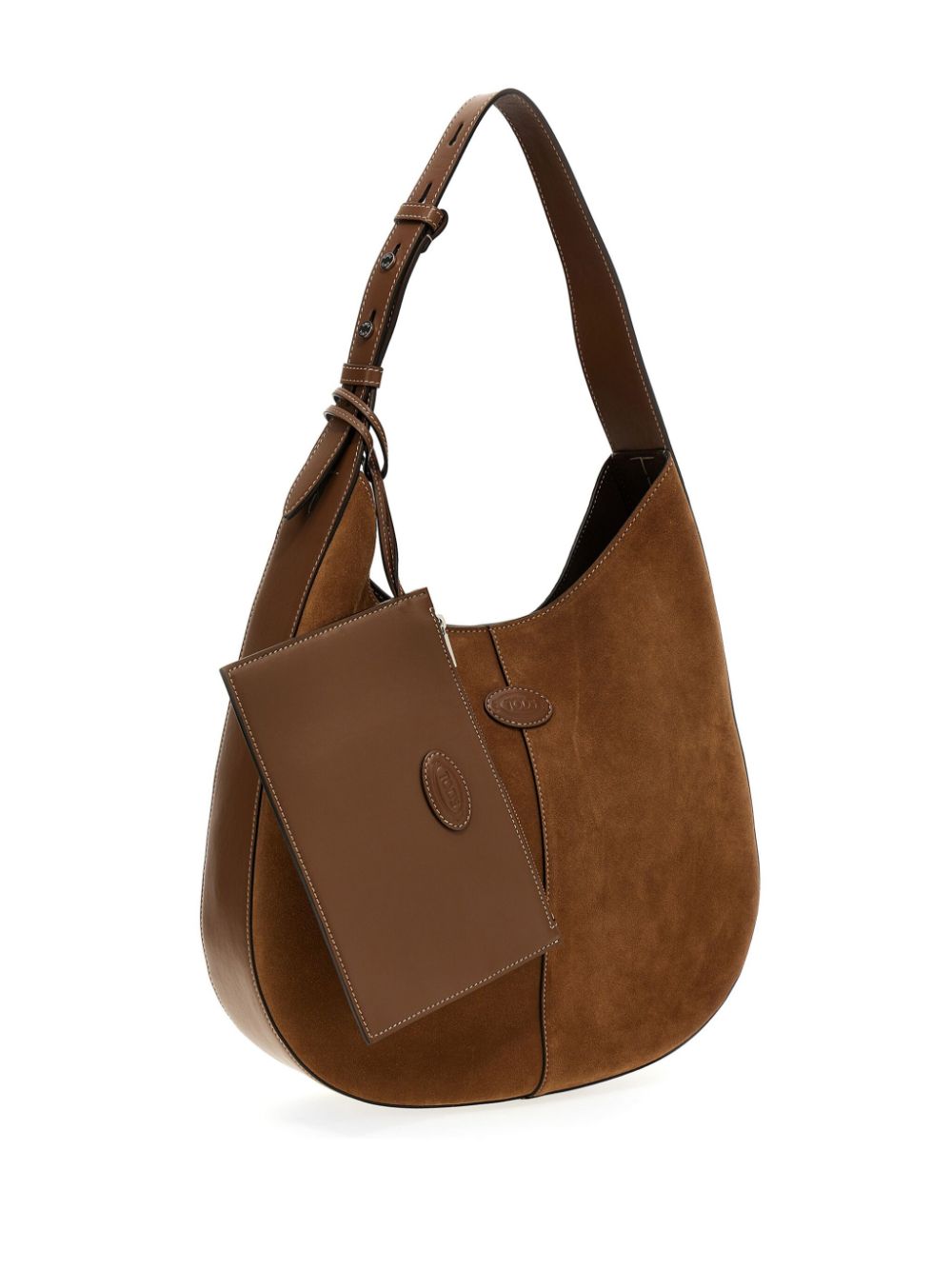 Tod's Small Di Bag Hobo In Suede