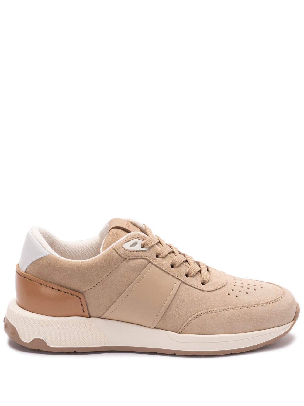 Tod's Suede Sneakers Beige