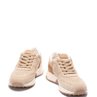 Tod's Suede Sneakers Beige