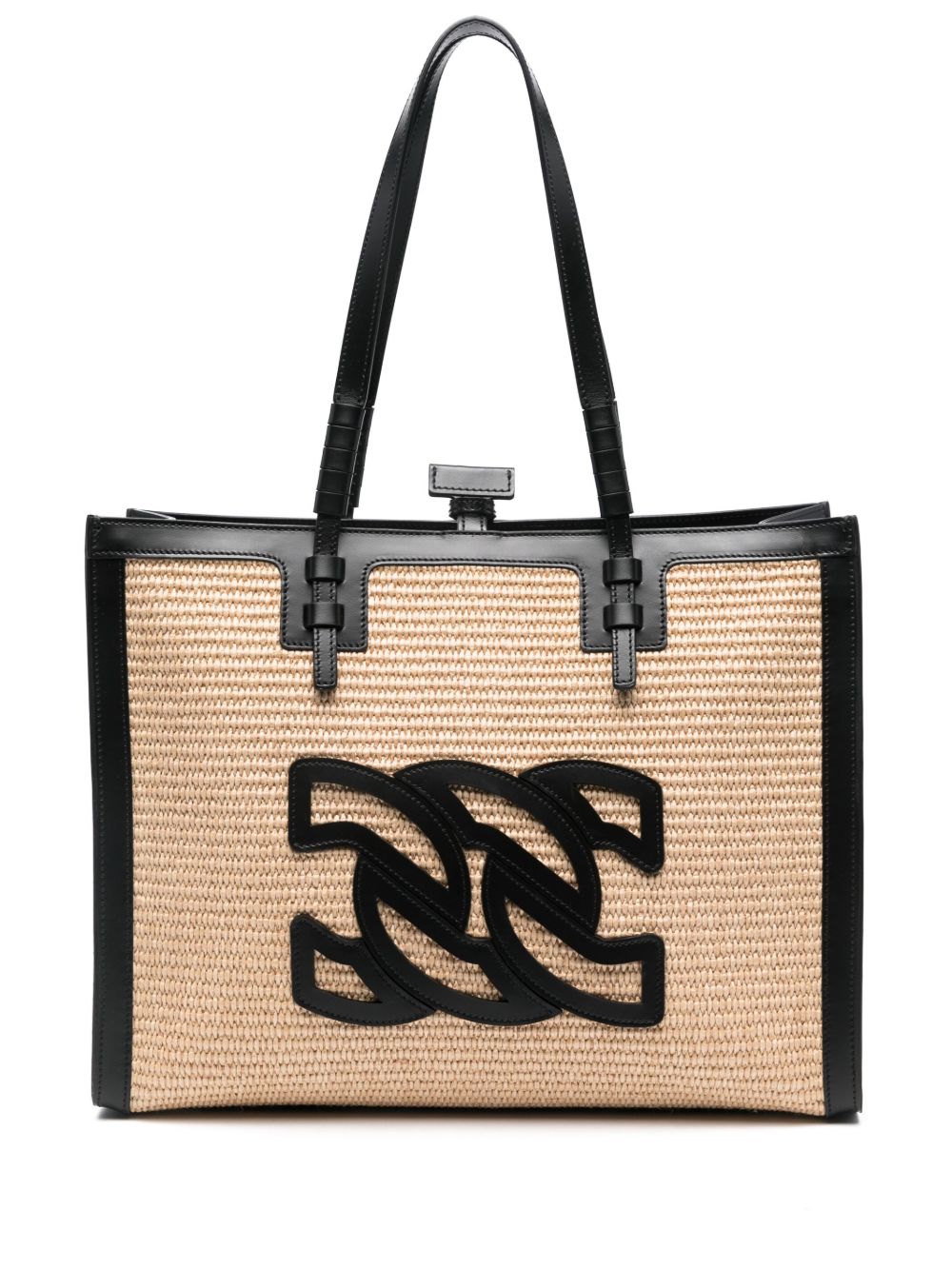 Casadei Beaurivage Tote Bag Black