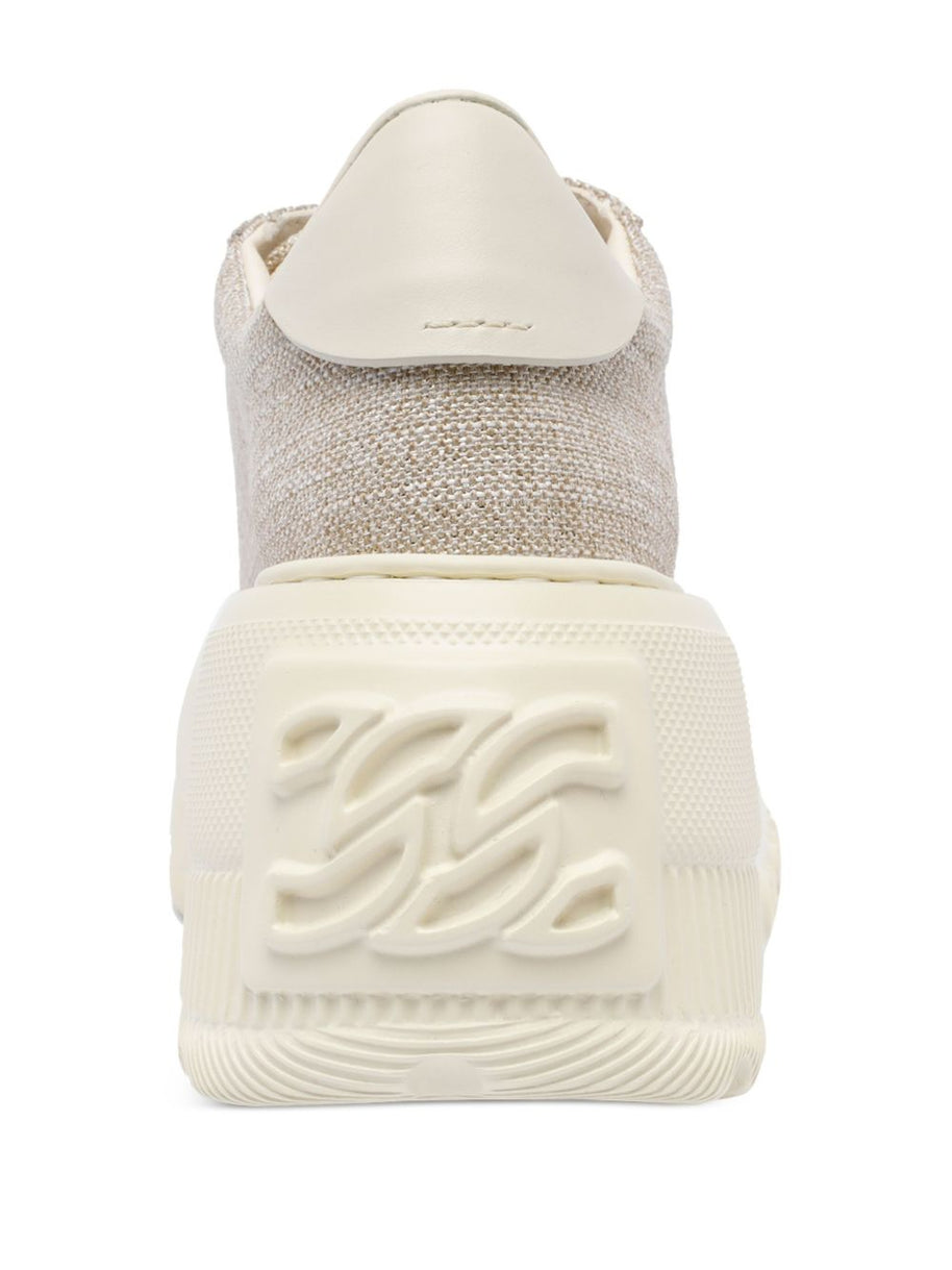 Casadei Nexus Jutalux Sneakers Golden