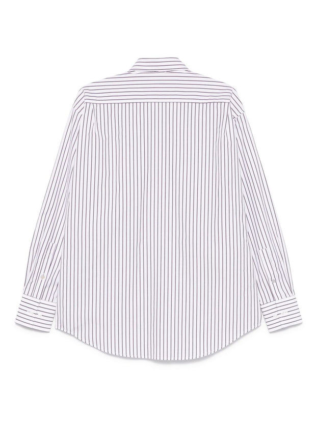 FILIPPA K Striped Cotton Shirt In Grey