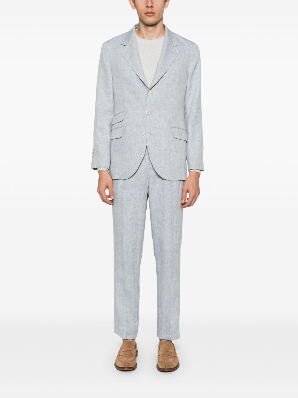 Brunello Cucinelli Suit In Grey