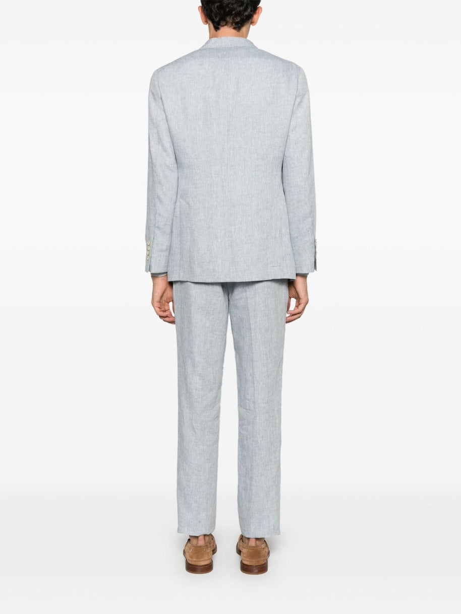 Brunello Cucinelli Single-breasted Linen Suit