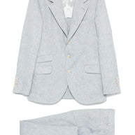 Brunello Cucinelli Single-breasted Linen Suit