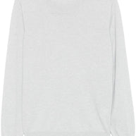 Brunello Cucinelli Cashmere Sweater In Light Grey