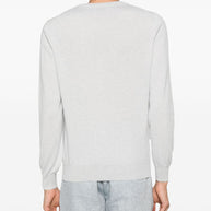 Brunello Cucinelli Cashmere Sweater In Light Grey