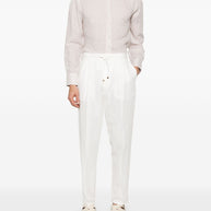 Brunello Cucinelli Beige Linen Shirt