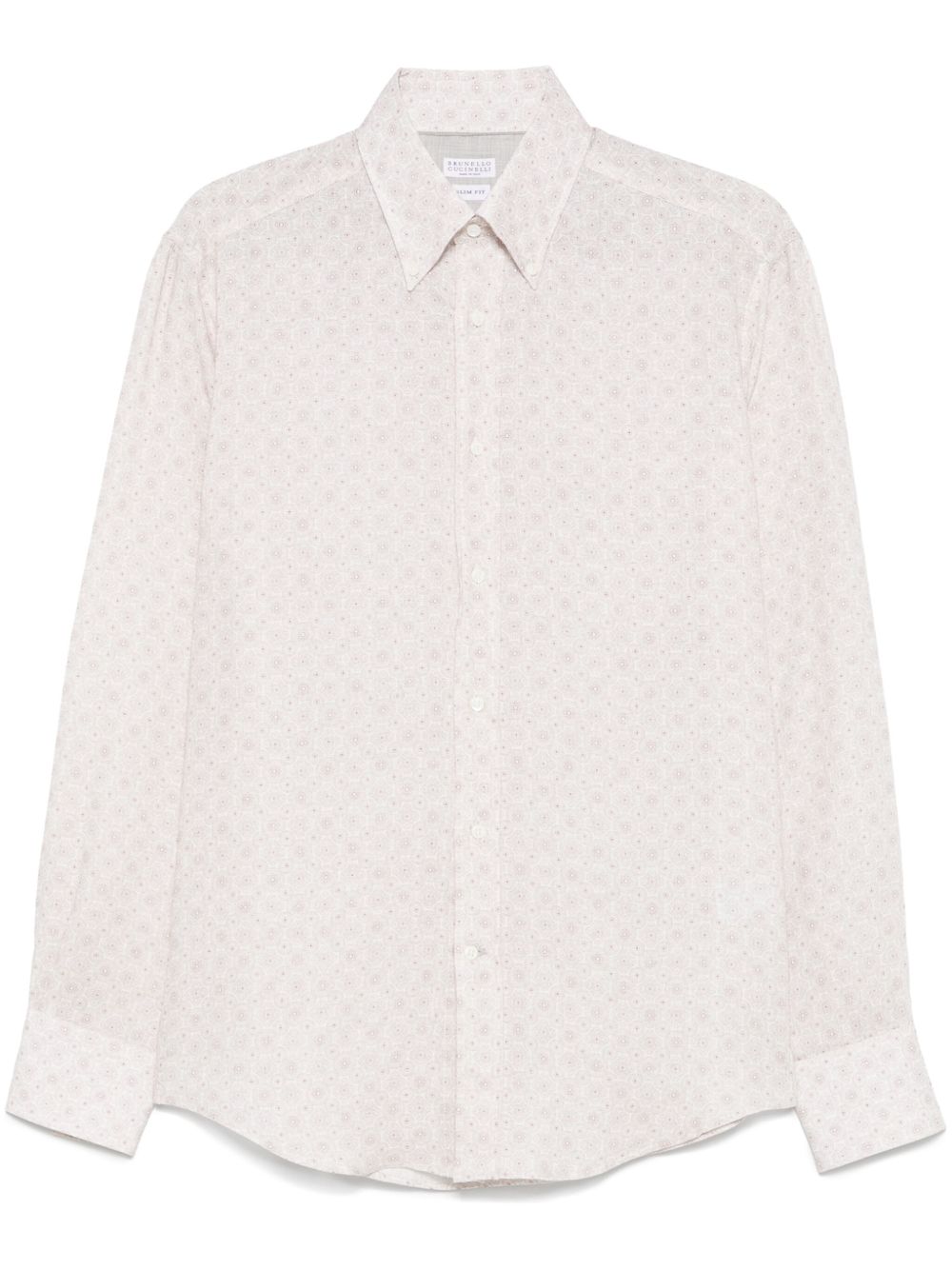Brunello Cucinelli Beige Linen Shirt