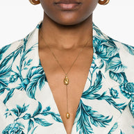 F.R.S . Otrera Silk Shirt In Blue