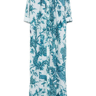 F.R.S . Mete Long Dress In Blue
