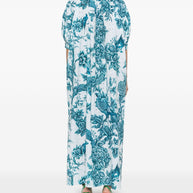 F.R.S . Mete Long Dress In Blue