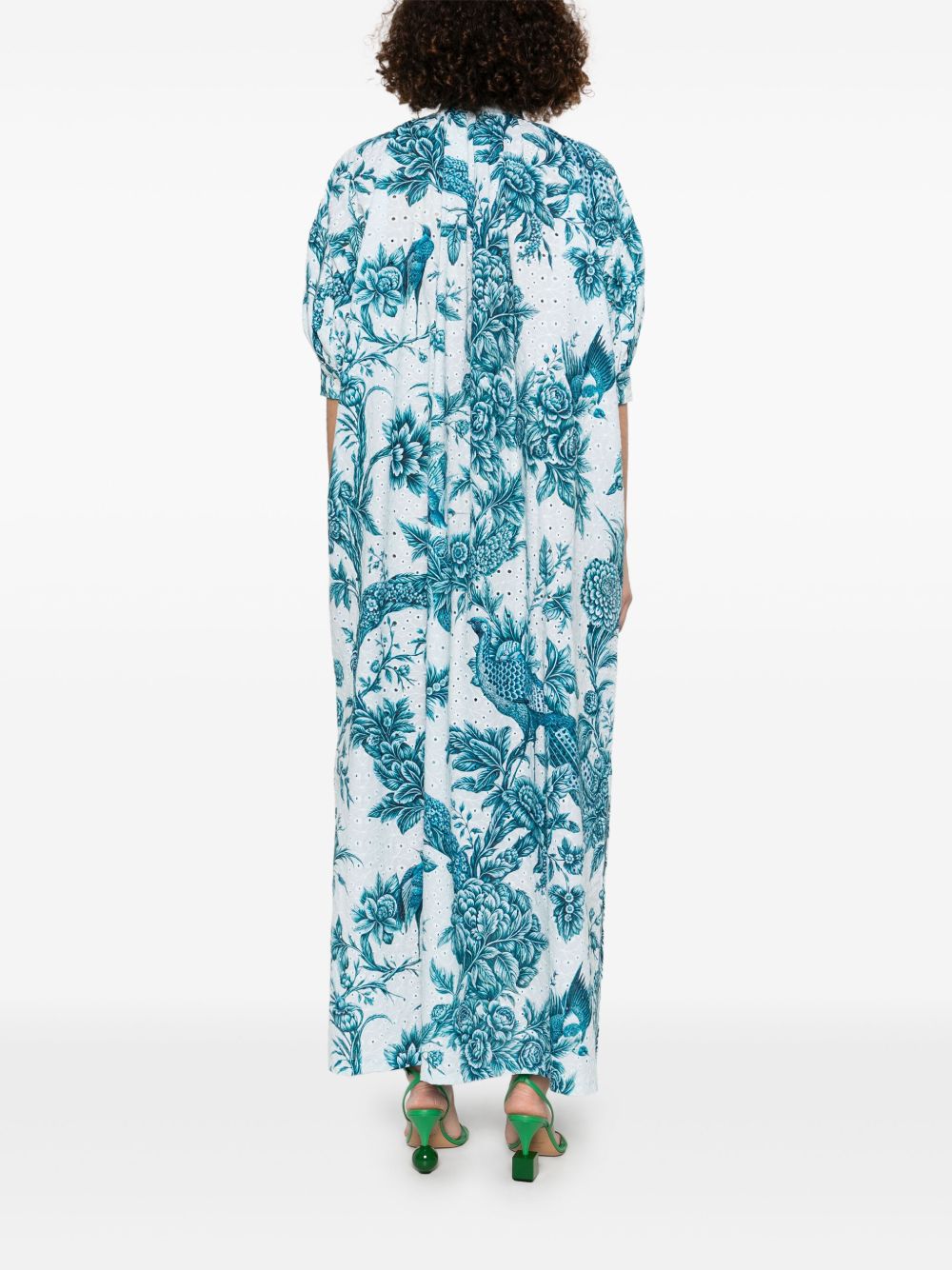 F.R.S . Mete Long Dress In Blue